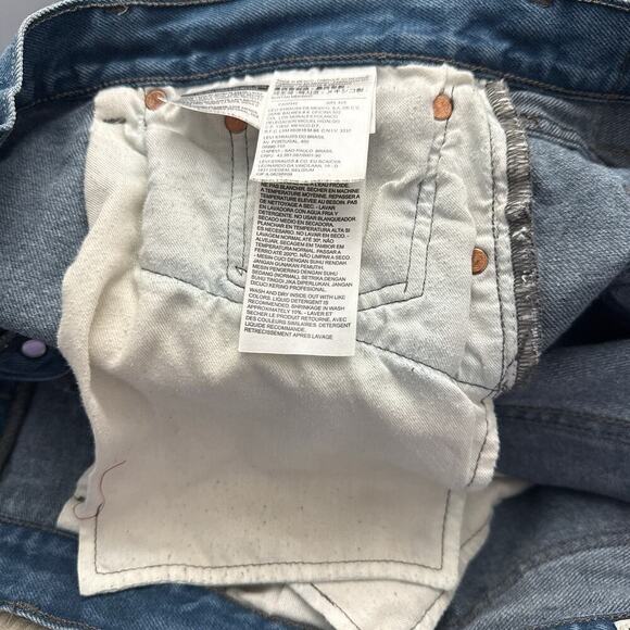 Levi's 501XX Jeans Men's 36x29 White Oak Cone Denim Blue - Picture 6 of 14